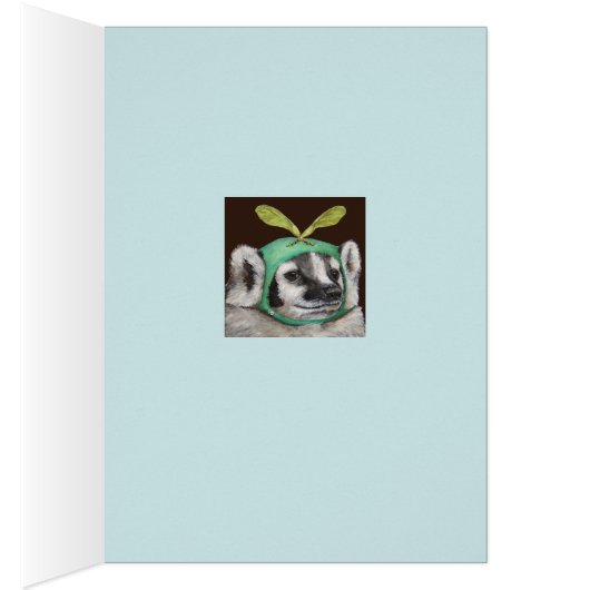 Bud the Badger card (Inside (Right))