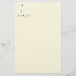 Bud Vase Stationery