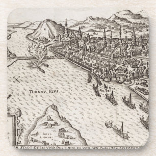 Buda and Pest Besieged by the Christians in 1602, Drink Coaster