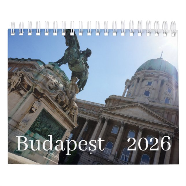 Budapest 2026 calendar (Cover)