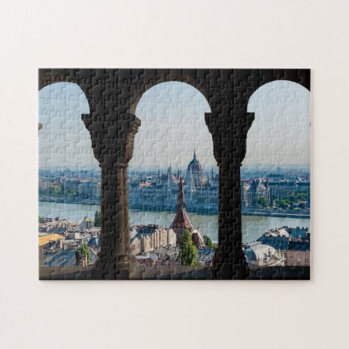 Budapest and hungarian parliament jigsaw puzzle
