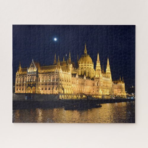 Budapest at night jigsaw puzzle