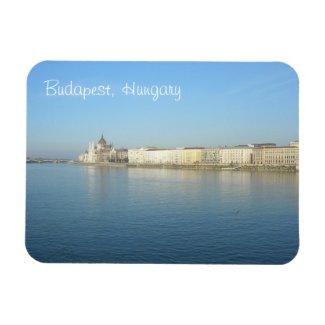 Budapest Blue Danube and Sky Magnet