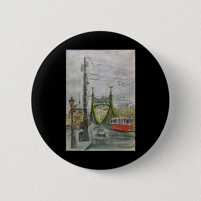 Budapest  button (Front)