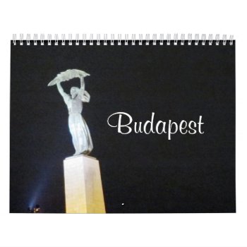 Budapest Calendar by Koobear at Zazzle