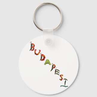 Budapest Chili Peppers Keychain