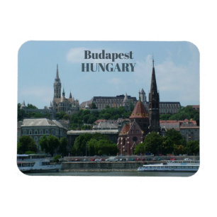 Budapest custom text magnet 2