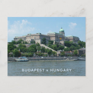 Budapest custom text postcard 1