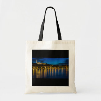 Budapest Danube River Reflection Water At Night PH Tote Bag