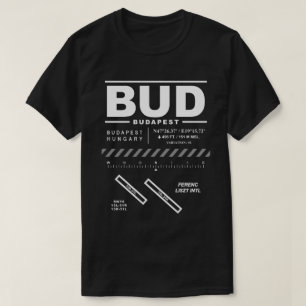 Budapest Ferenc Liszt Int'l Airport BUD T-Shirt