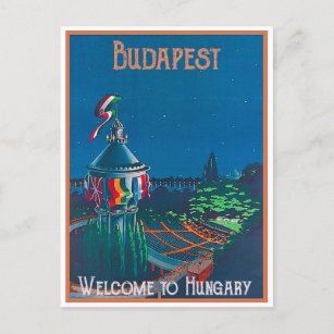Budapest, Fisherman Castle, Hungary Postcard