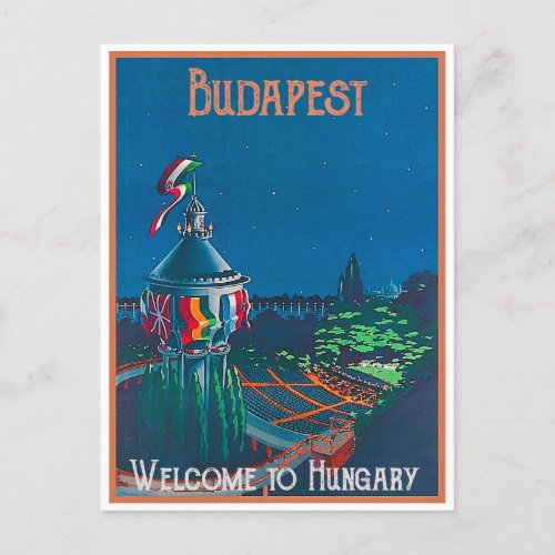 Budapest Fisherman Castle Hungary Postcard