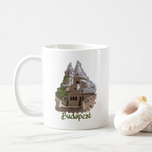 Budapest Fishermans Bastion Coffee Mug