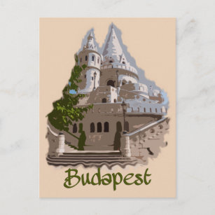 Budapest: Fisherman's Bastion Postcard