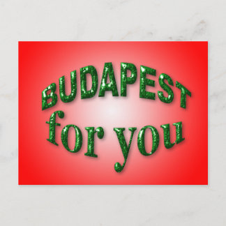 Budapest for You Postcard