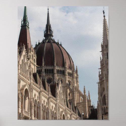 Budapest House of Parliament Poster