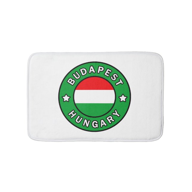Budapest Hungary Bath Mat (Front)