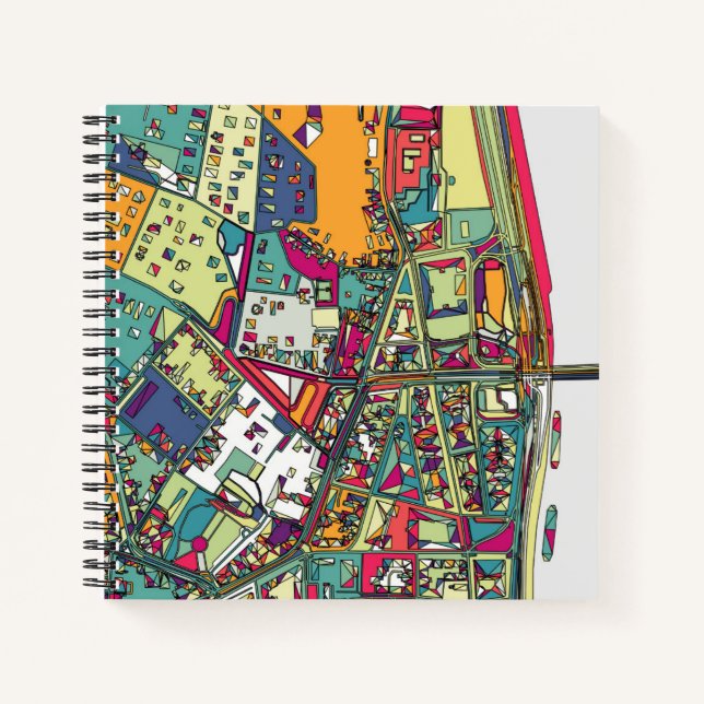 Budapest, Hungary | City Map Notebook (Front)