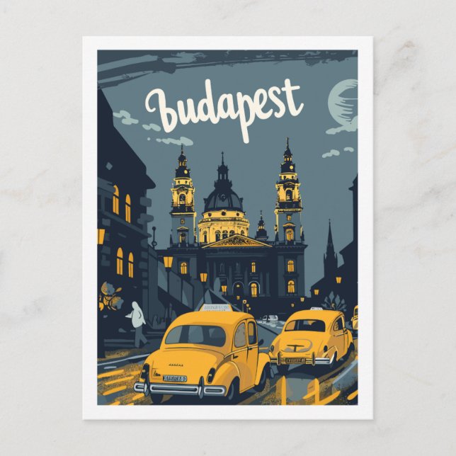 Budapest Hungary Famous Travel Place Postcard (Front)