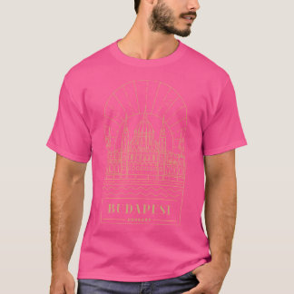 Budapest Hungary - Gold T-Shirt