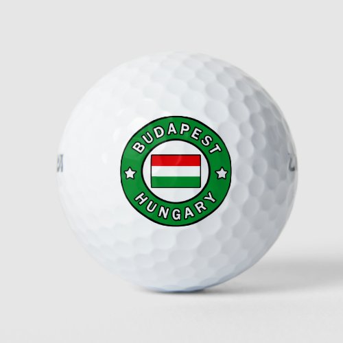 Budapest Hungary Golf Balls