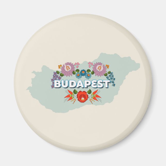 Budapest, Hungary Magnet (Front)