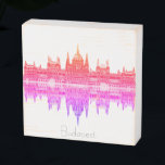 Budapest Hungary Parliament Architecture Wooden Box Sign<br><div class="desc">Magnificent Budapest Parliament Building Cityscape / City View Hungary Architecture Wooden Box Sign to add to your travel memorabilia / home office business wall art / décor collection. A cool gift / present for all who love unique custom design personalized items, positive vibes, holidays, traveling, Europe, famous destinations, is of...</div>