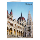 Budapest Hungary Parliament Building Travel Photo (Front)
