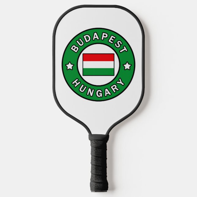 Budapest Hungary Pickleball Paddle (Front)