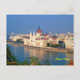 budapest, hungary postcard