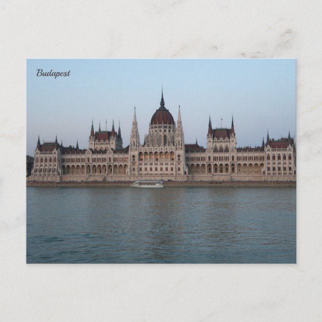 Budapest Hungary Postcard (Front)