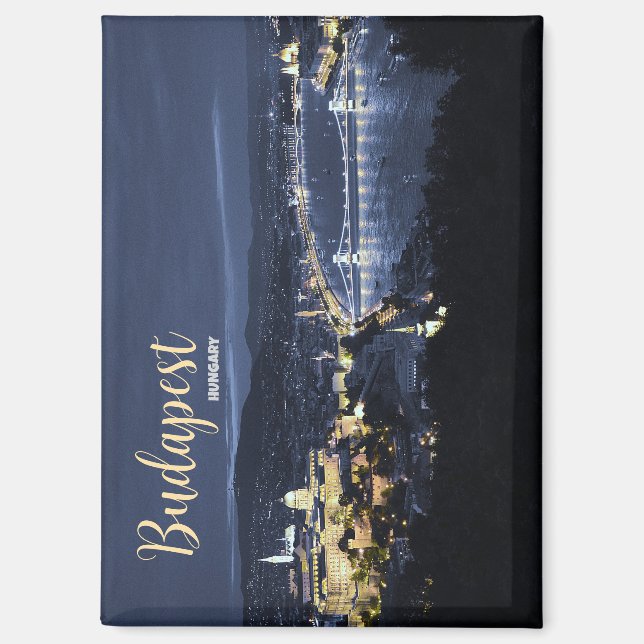 Budapest Hungary Scenic Magnet Souvenir Gift (Front)