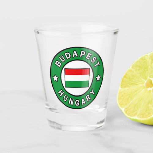 Budapest Hungary Shot Glass