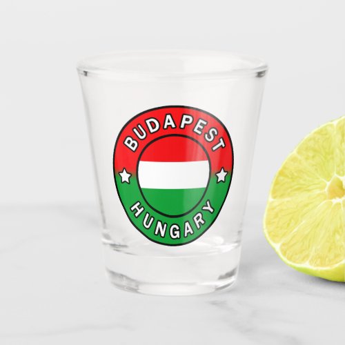 Budapest Hungary Shot Glass