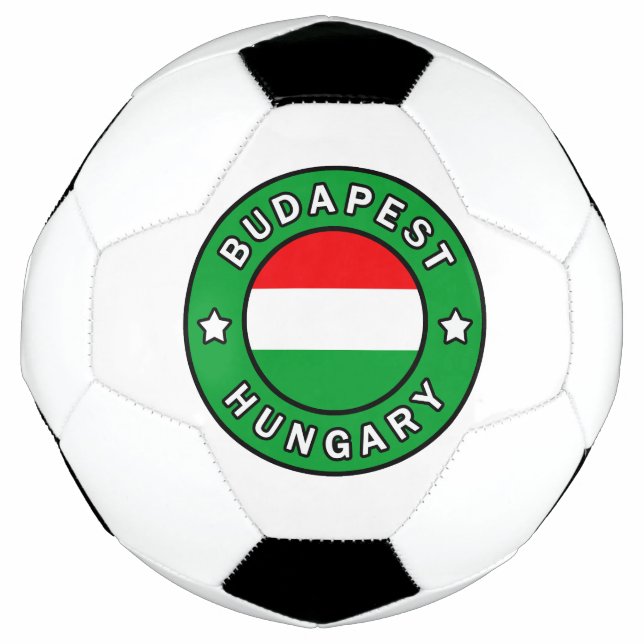 Budapest Hungary Soccer Ball (Front)