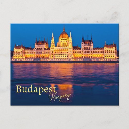 Budapest Hungary Souvenir Postcard