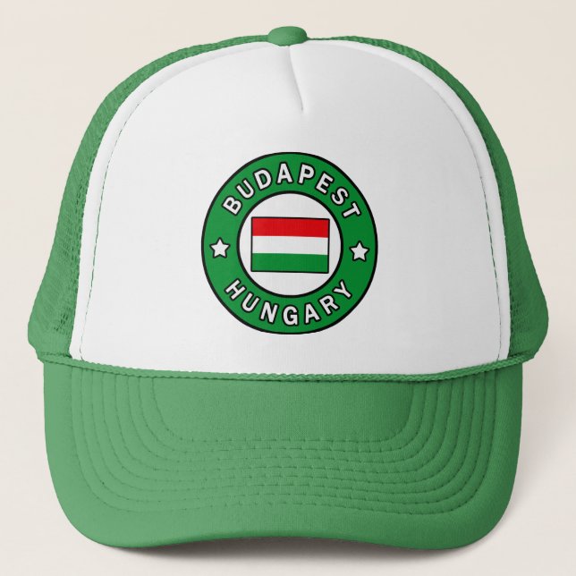 Budapest Hungary Trucker Hat (Front)