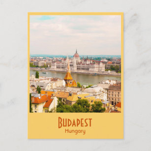 Budapest, Hungary Vintage Postcard