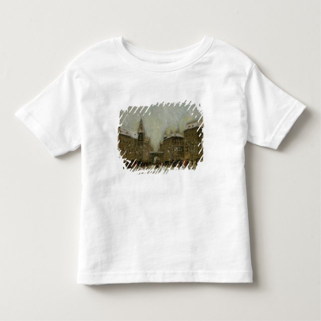 Budapest in the Snow Toddler T-shirt (Front)