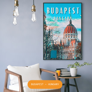 Budapest, la perle du Danube Poster