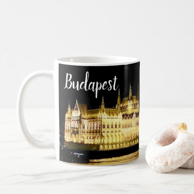 Budapest mug (With Donut)