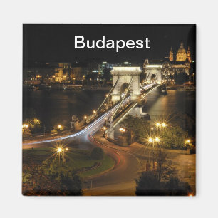 Budapest nightscape magnet