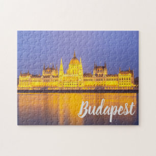 Budapest Parliament Panorama Hungary Holiday Jigsaw Puzzle