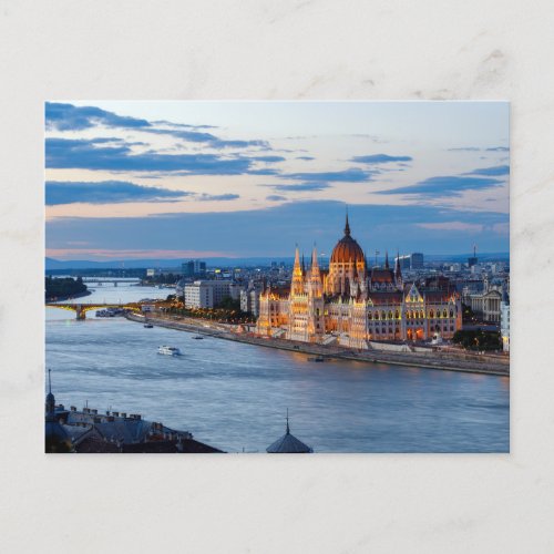 Budapest Parliament Postcard