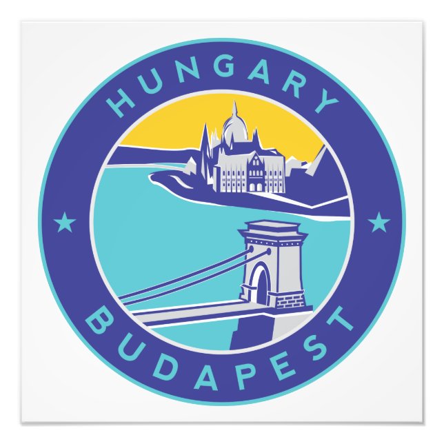 Budapest Photo Print (Front)