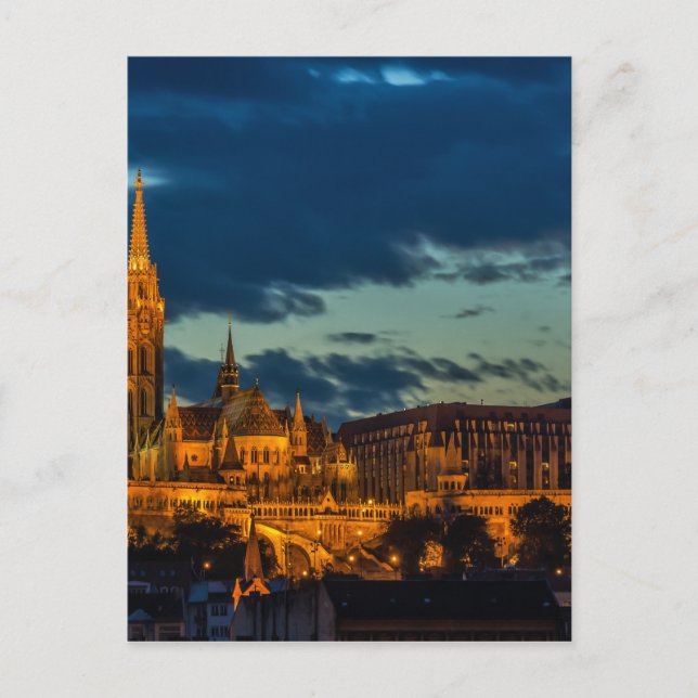 Budapest Picture Postcard (Front)