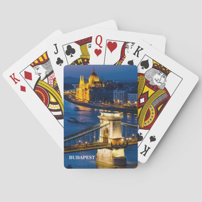 BUDAPEST POKER CARDS (Back)