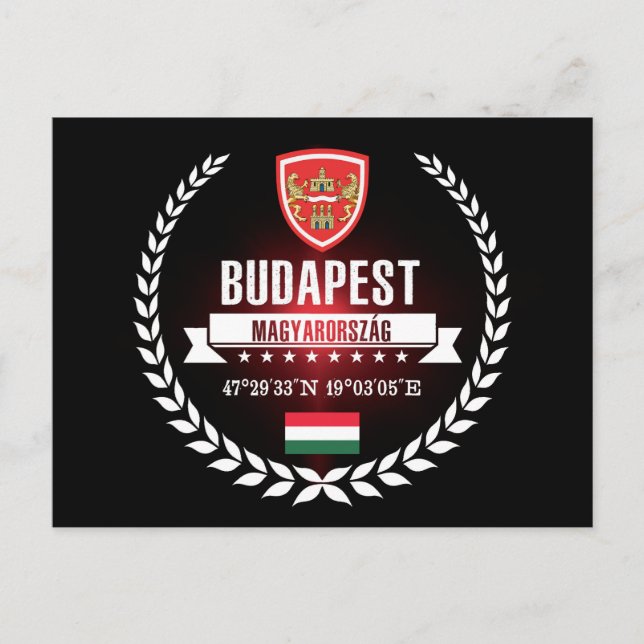 Budapest Postcard (Front)