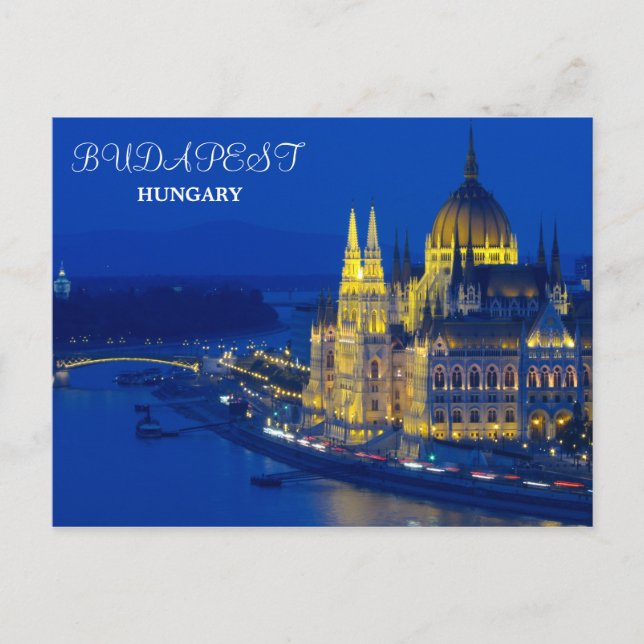 Budapest Postcard (Front)