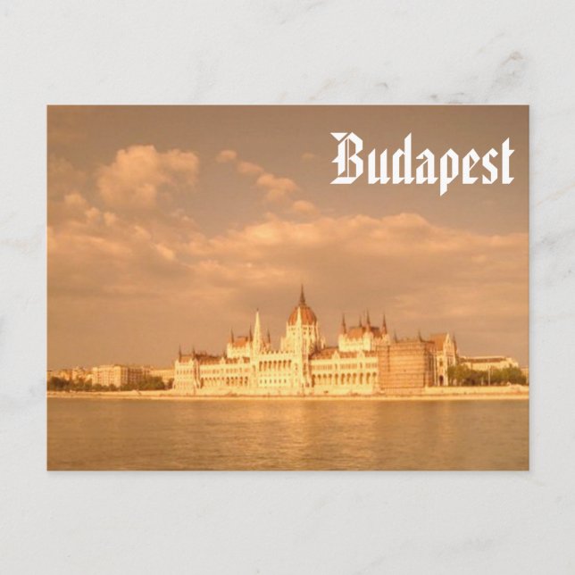 Budapest Postcard (Front)
